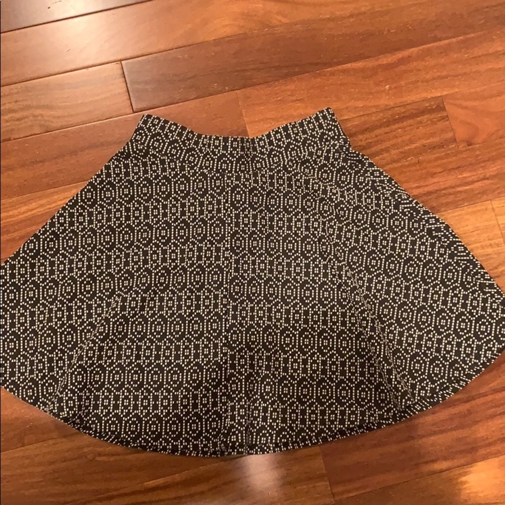 Pacsun printed skater skirt